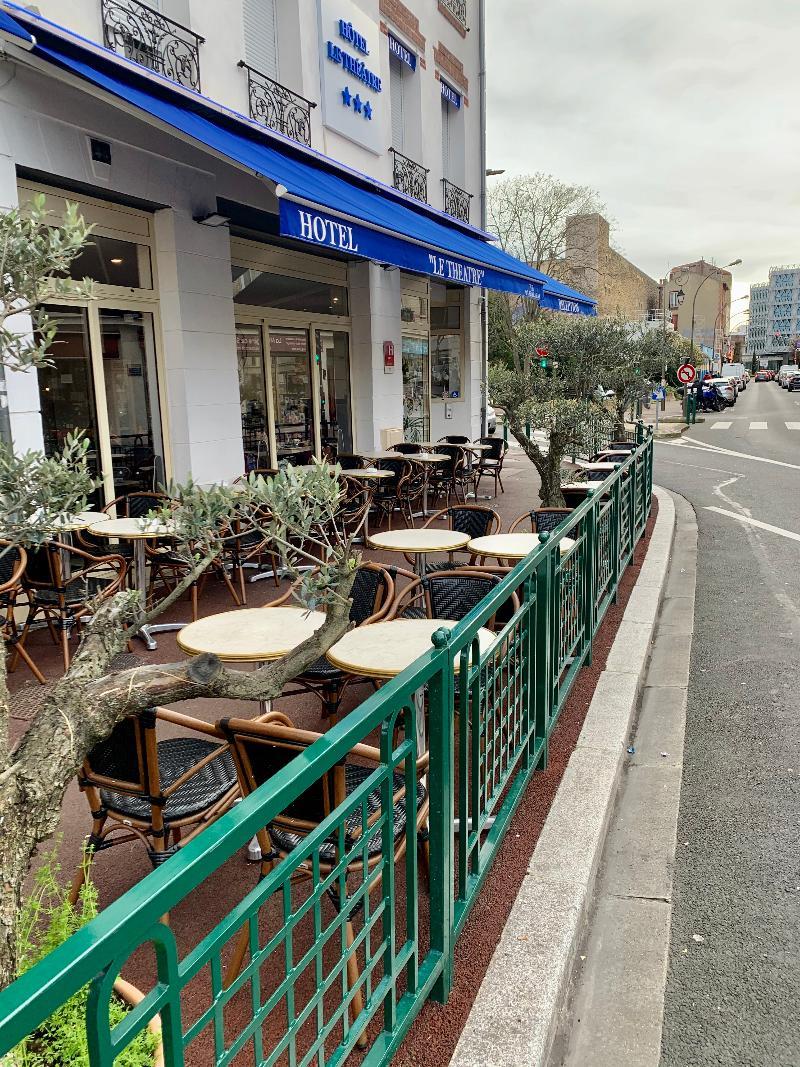 Le Theatre Hotel Suresnes Exterior photo